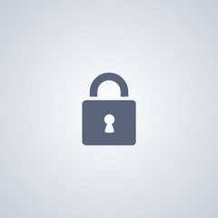 Lock icon, secret icon