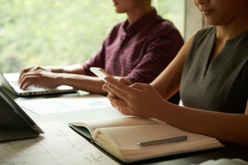 Checking important messages