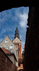 Historischer Kirchweg in Elblag