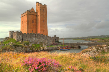 Kilcoe castle in Co. Cork, Ireland