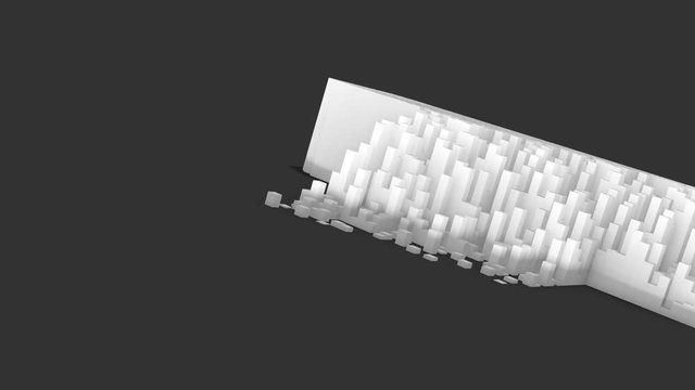 3D animation of number T-shaped maze