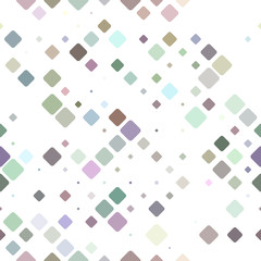 Geometric diagonal square pattern background - seamless graphic design