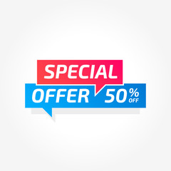 Special Offer 50% Off Commercial Tag