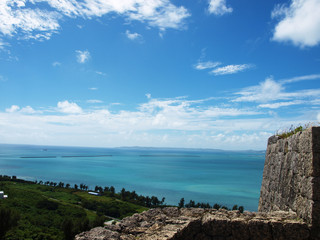 Sky and Sea of Okinawa, Japan