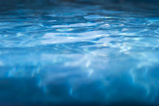 deep blue pool water background