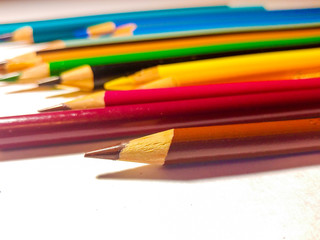 Hand Sharpened Colored Pencils