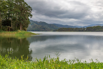 Fototapeta na wymiar Lake Cachi in Costa Rica