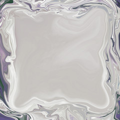 Mock up template, art text box. Multicolored square background. Abstract pastel hues border, semi-precious stone agate slice imitation. Frame for poster, flyer, web page, presentation, invitation