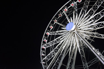 Cape Town Ferris Wheel Night View