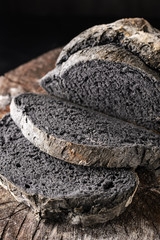 Bread of unusual black color
