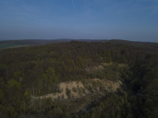 The Huy mountain in Saxony-Anhalt, Harz / Germany