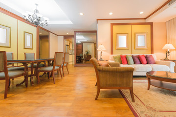 Modern living room interior