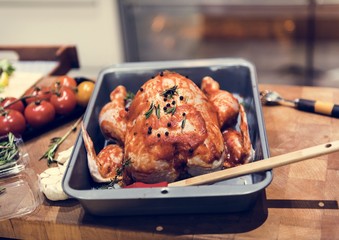 Homemade food in a party