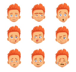 redhead boy set