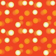 3d polka dots seamless pattern. Three dimensional depth series.