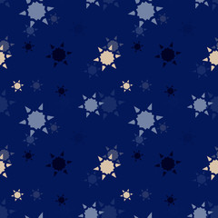 Star stains geometric seamless pattern. Simple geometry series.