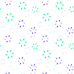 Subtle stars fading seamless pattern. Simple geometry series.