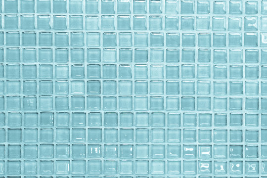 White and Blue the tile wall high resolution real photo or brick seamless and texture interior background.