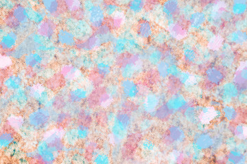 colorful pink ,blue and brown watercolor  paint   wallpaper background