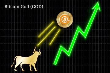 Bullish Bitcoin God (GOD) cryptocurrency chart