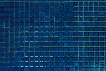 White and Blue the tile wall high resolution real photo or brick seamless and texture interior background.