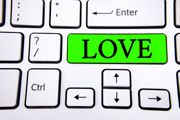 Word writing text Love. Business concept for Intense feeling Deep affection Romantic Sexual...