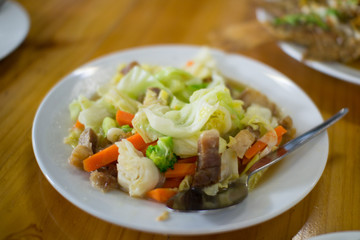 Mixed vegetable stire-fried