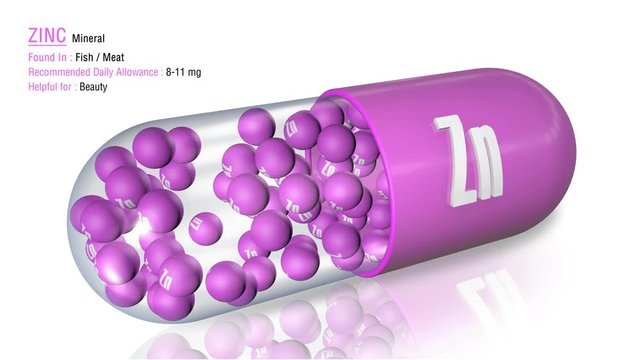 Zinc  - Animated Mineral Capsule Concept