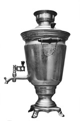 Old traditional Russian samovar