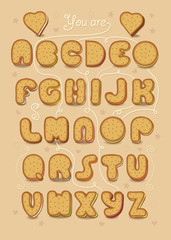 Romantic sweet cipher text. You are my cookie