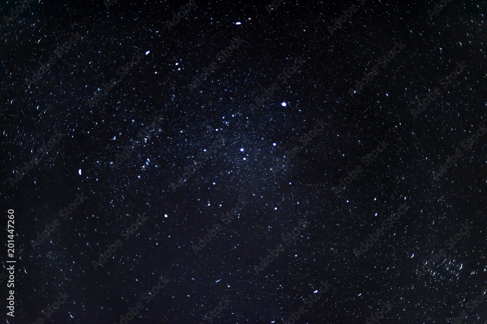 Wall mural night starry sky