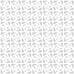 white geometric background with squares. vector seamless pattern. abstract image