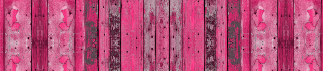 banner header old wooden pink texture