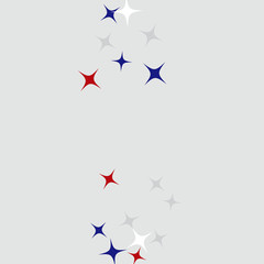 Colorful Stars Confetti, Mystery Sparkling Vector Background. Trendy Glowing Magic Glitter, Lights. Festive Falling Colorful Stars Confetti for Ads, Posters. 