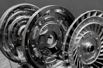 Cut model of Torque Converter