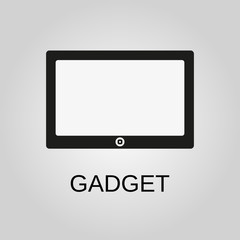 Gadget icon. Gadget symbol. Flat design. Stock - Vector illustration