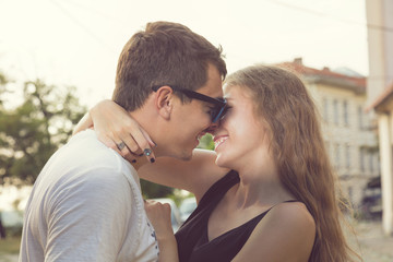 Fototapeta premium Couple in love. Love concept.