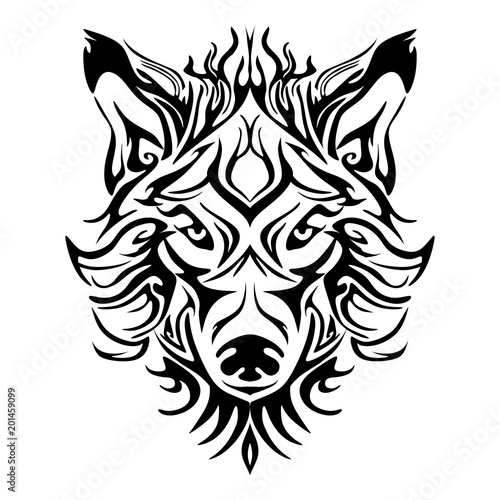 face tattoos white background