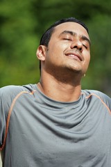 Male Athlete And Freedom