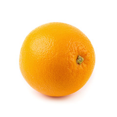 Fresh orange isolated on a white background