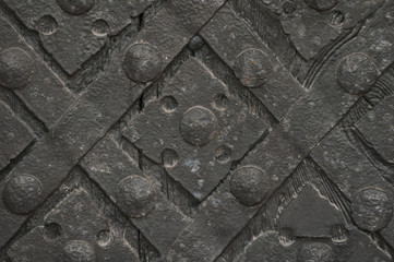 Medieval metal background
