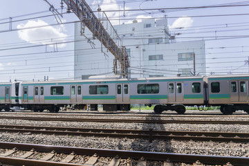 Fototapeta premium 鉄道 列車 