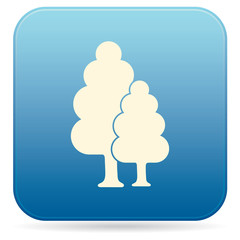 Deciduous forest icon