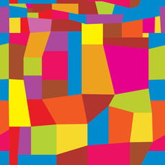 Seamless repeating pattern similar to cloth flaps