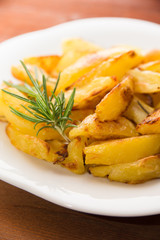 Roast potatoes with rosemary, Mediterranean Cuisine