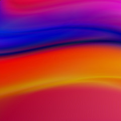 Abstract colorful background, futuristic wavy shapes . Vector