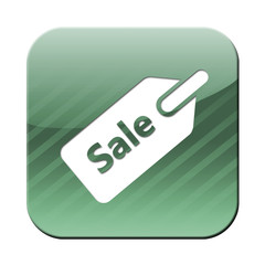Sale - Button Symbol für Verkauf und Handel