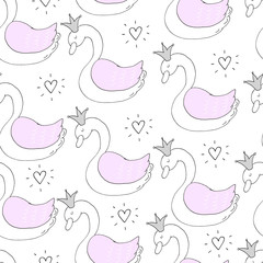 Cute background with cartoon whales. Baby shower design.