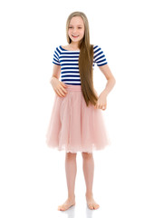 Very emotional little girl.