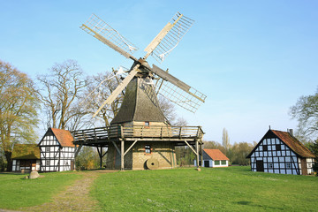The historic farm in Stemwede-Levern, Kreis Minden-Luebbecke, North Rhine-Westphalia, Germany